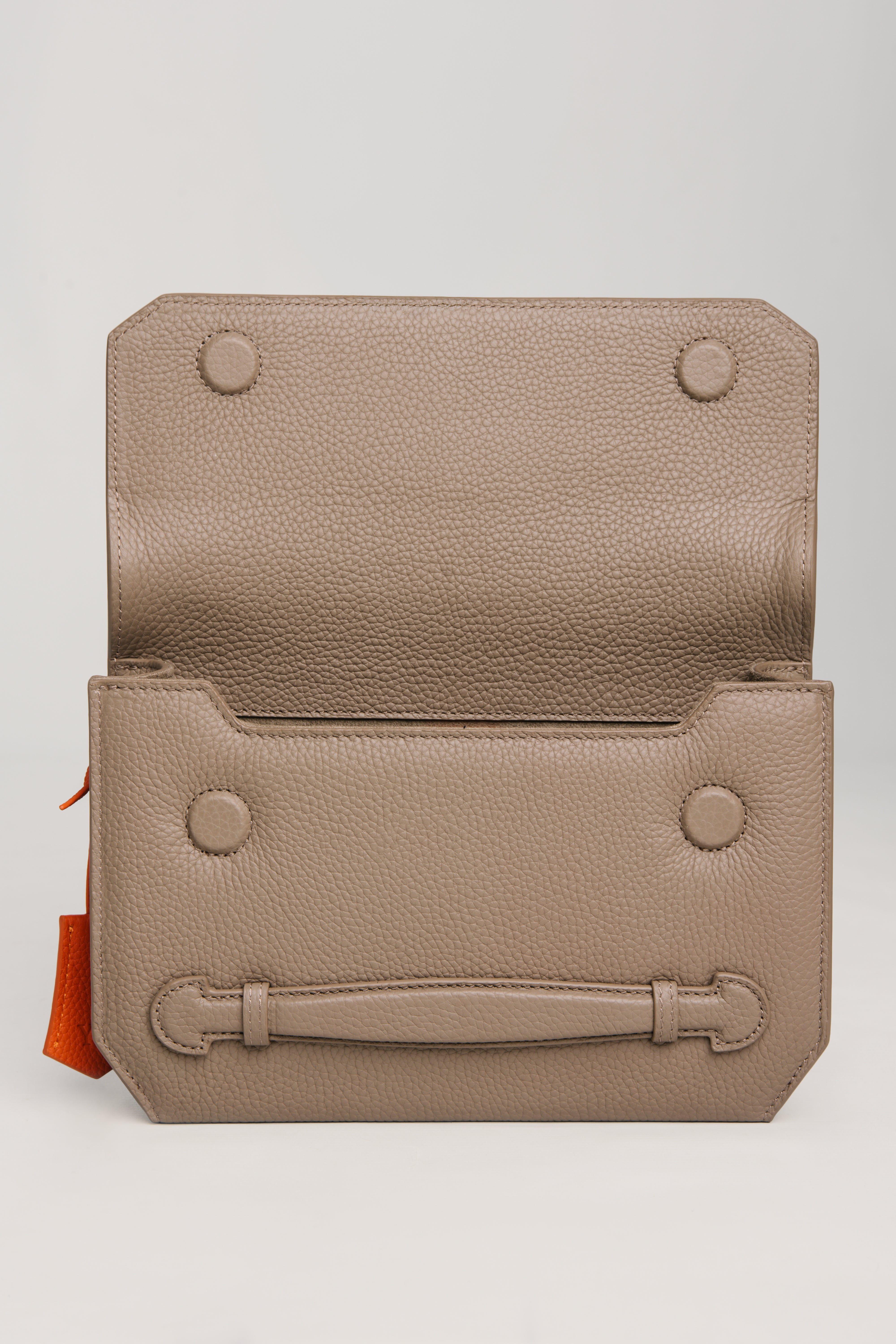 Dual Men Messenger Bag Taupe