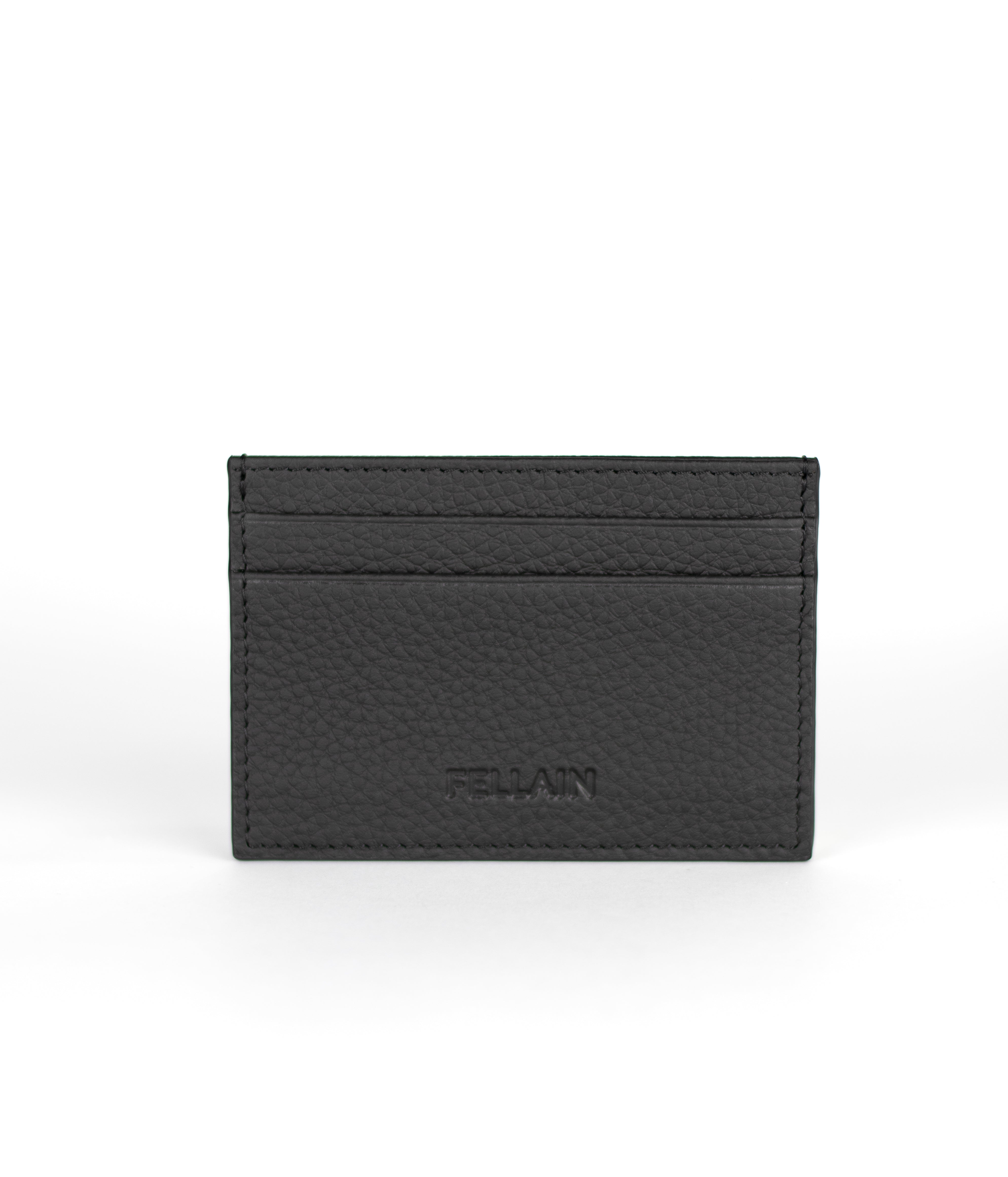 Slim card holder black
