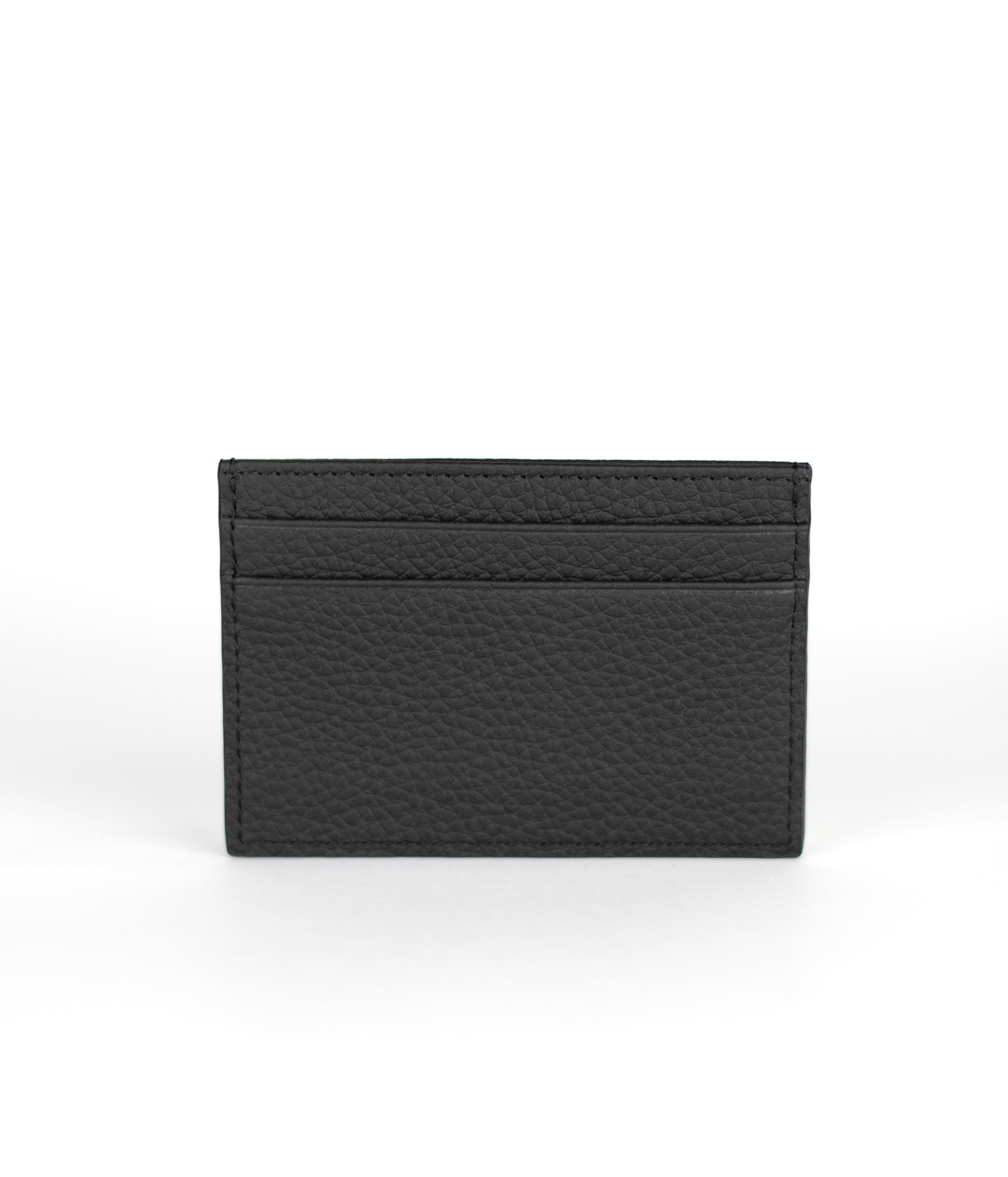 Slim card holder black
