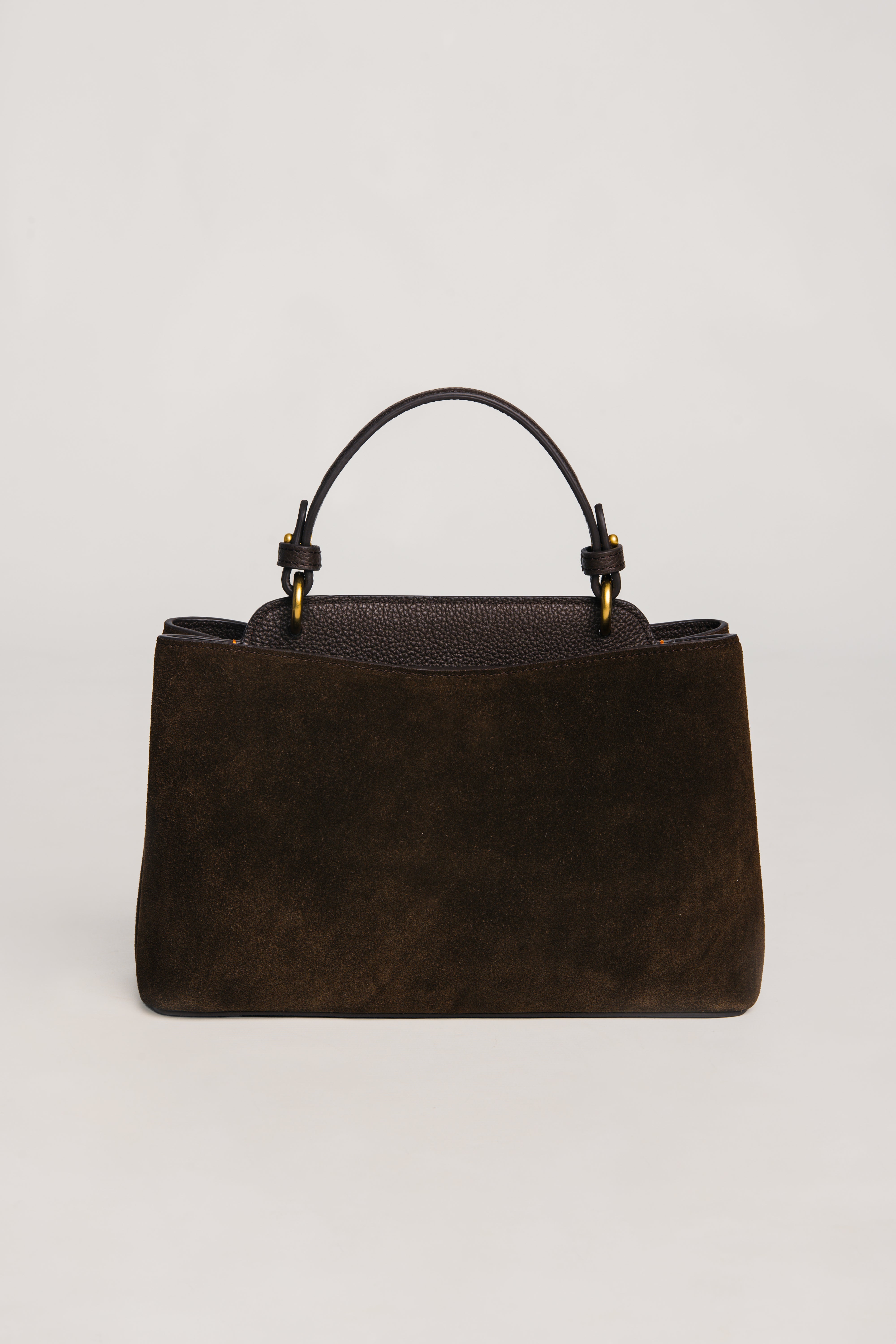 Noé Suede Bag Brown