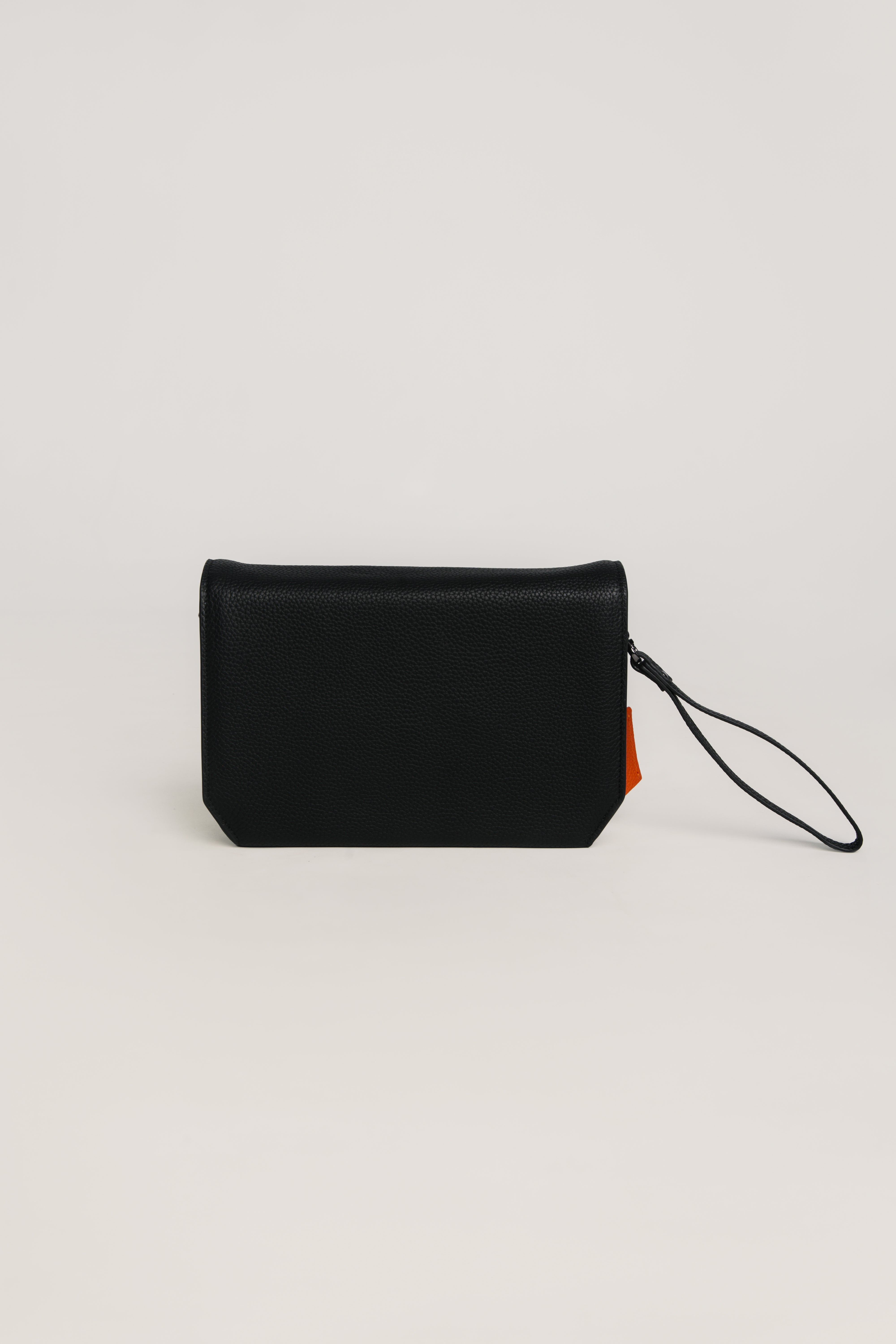 Dual Men Messenger Bag Black