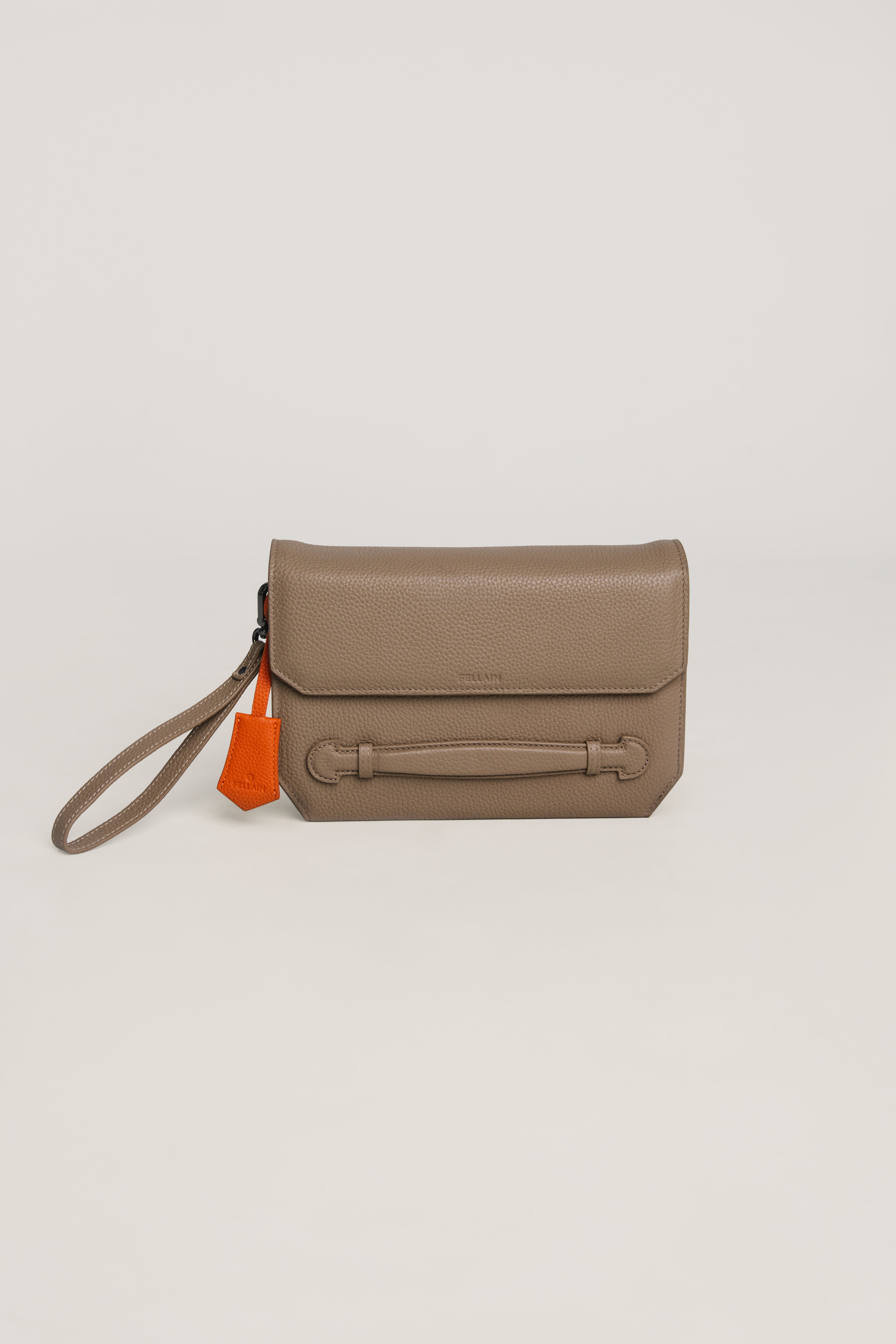 Dual Men Messenger Bag Taupe