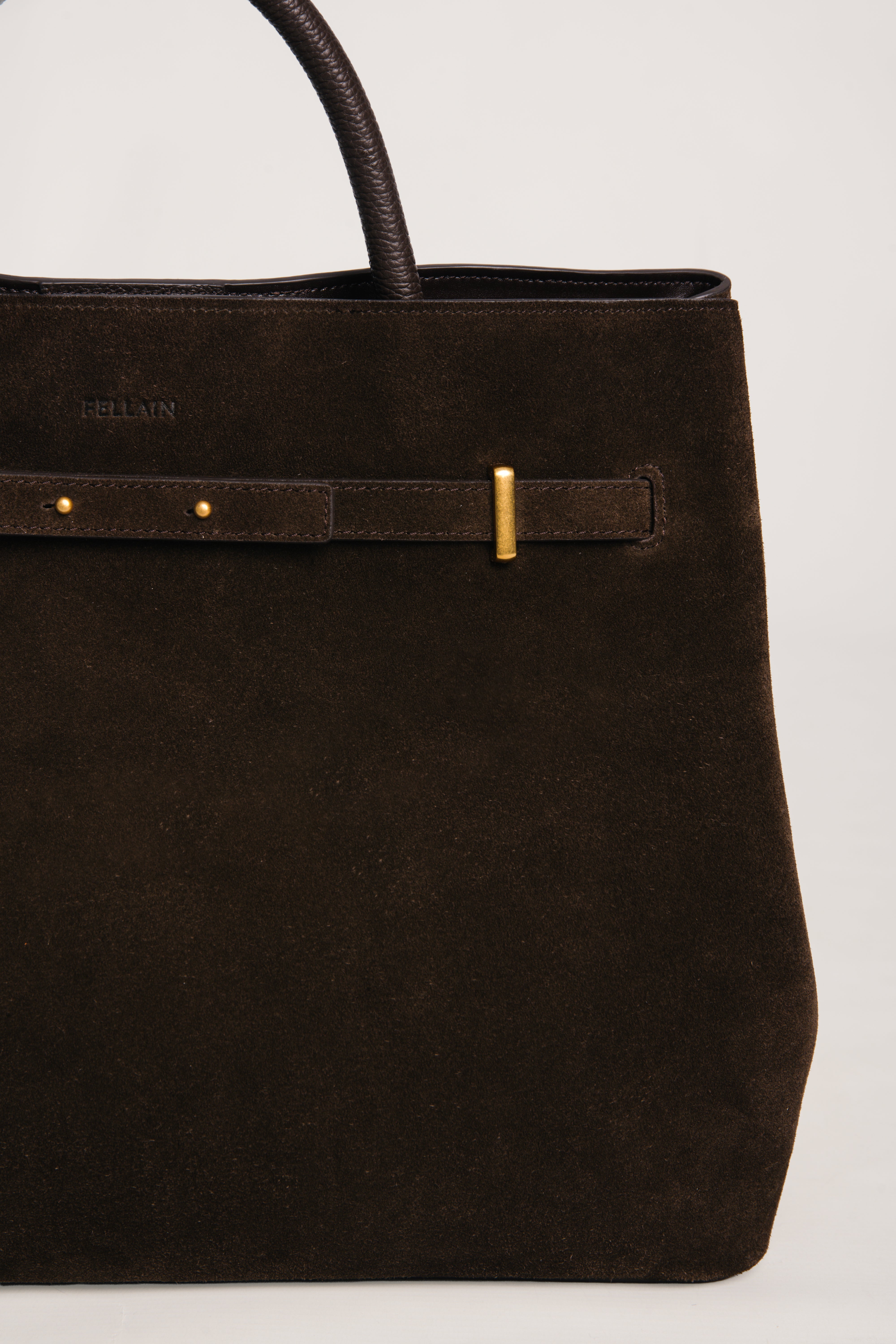 Yara Suede Bag Brown