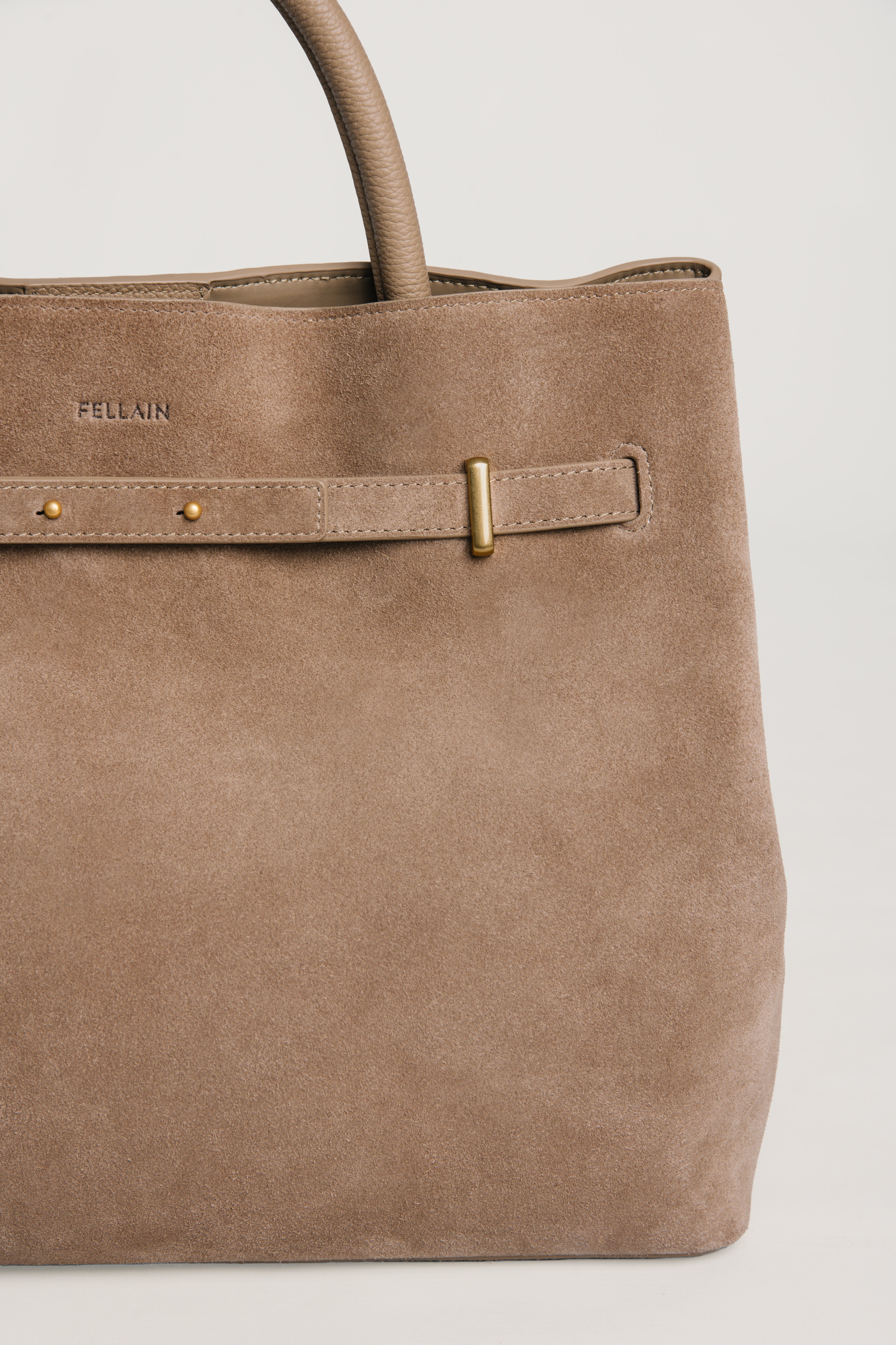 Yara Suede Bag Beige