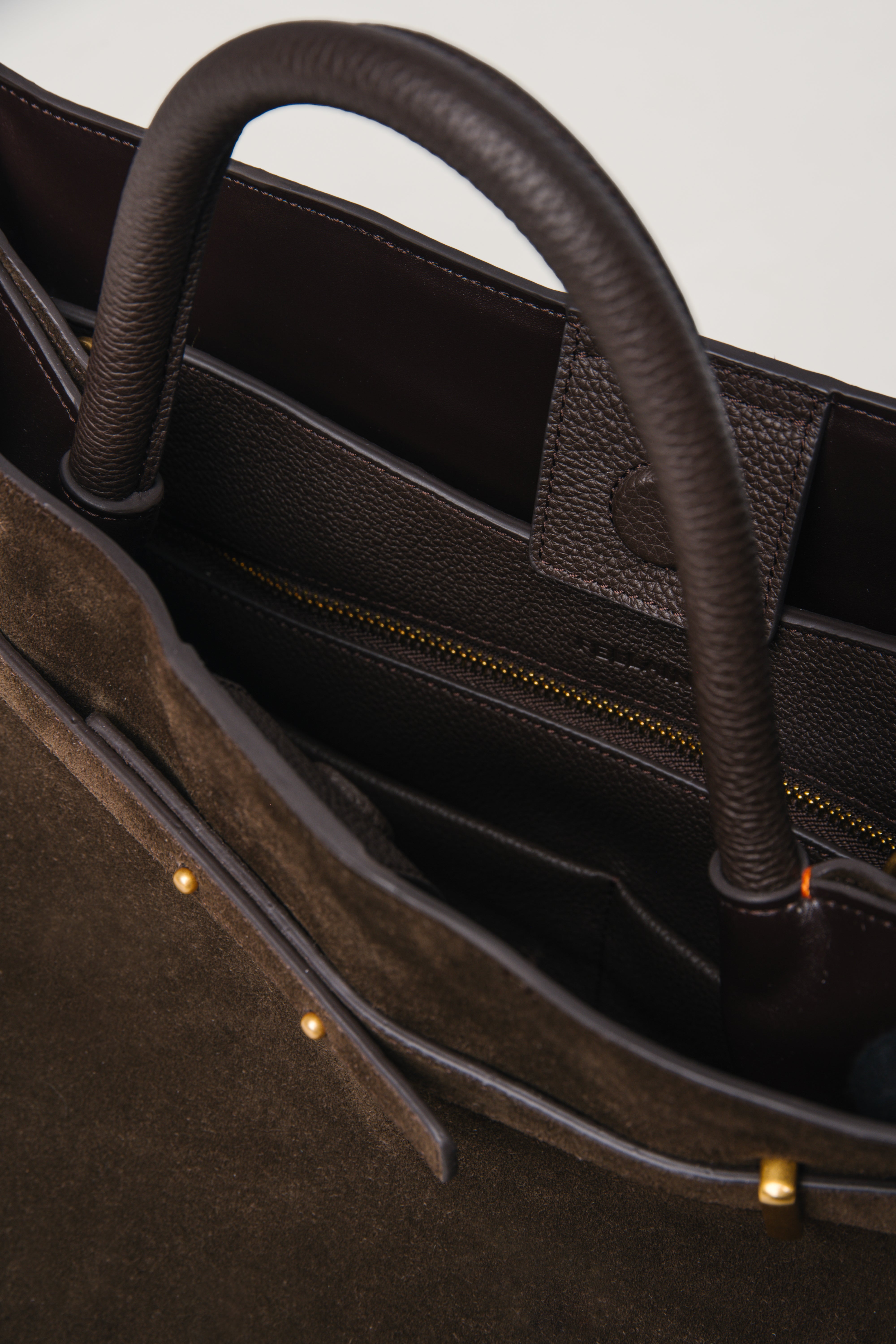 Yara Suede Bag Brown
