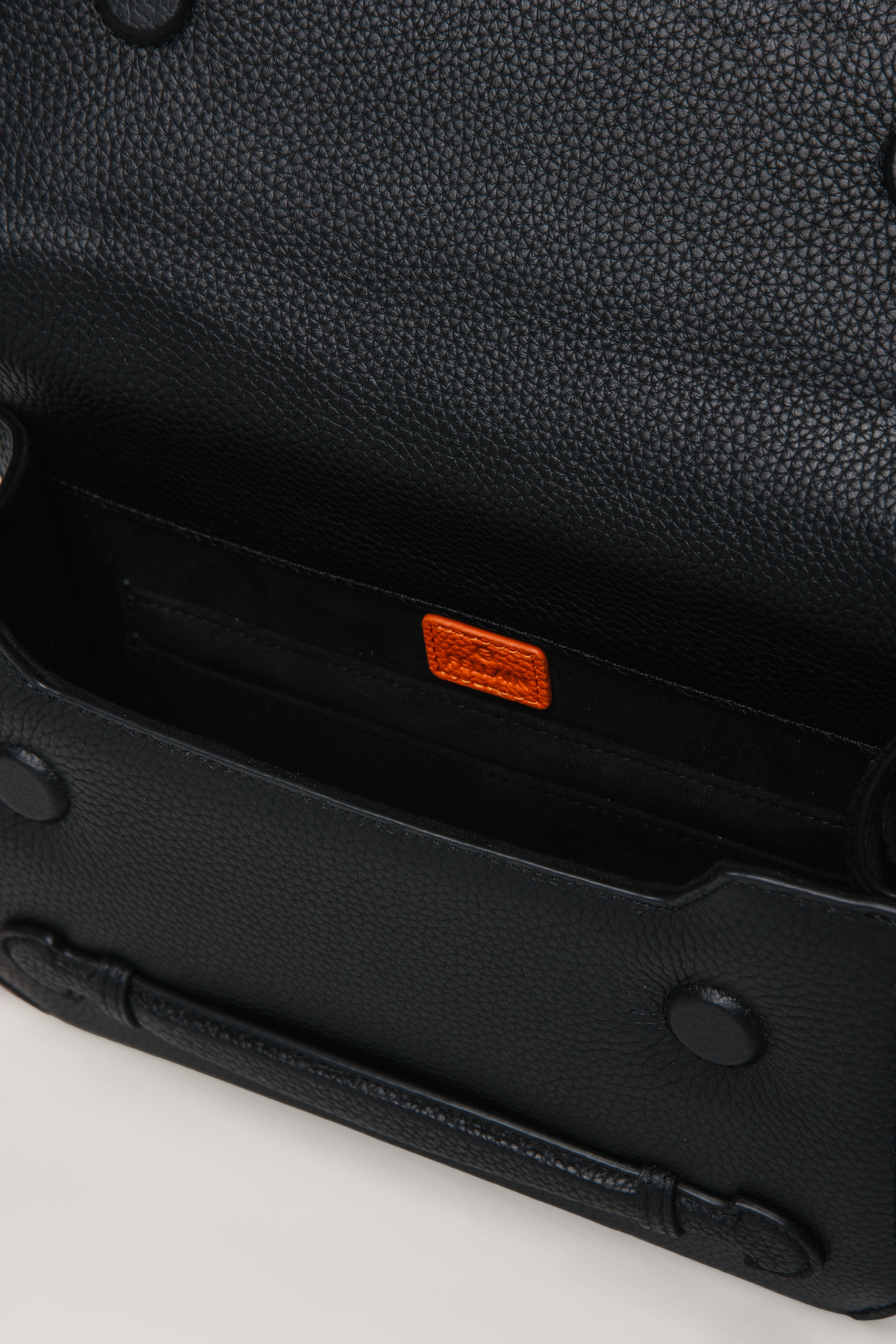 Dual Men Messenger Bag Black