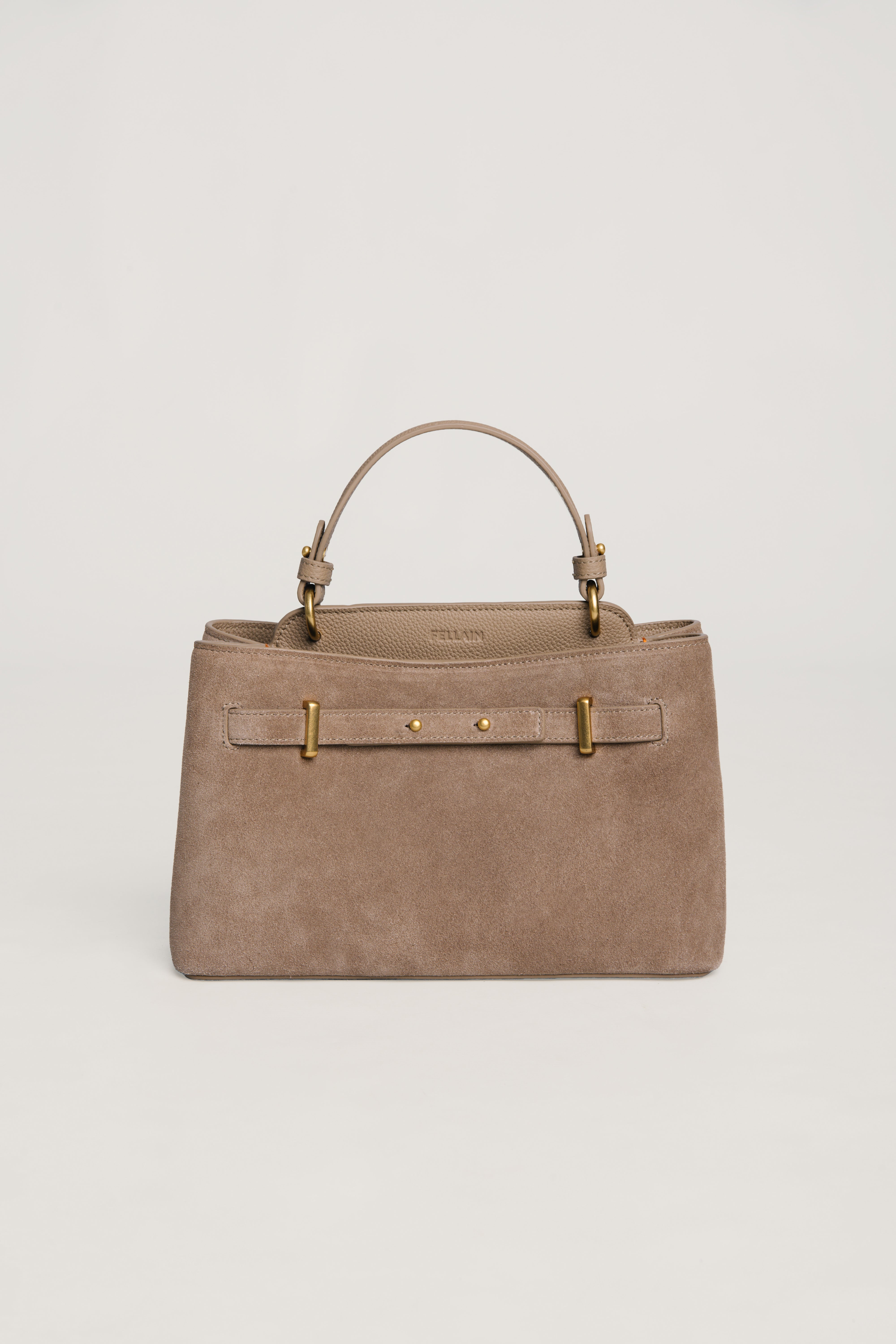 Noé Suede Bag Beige