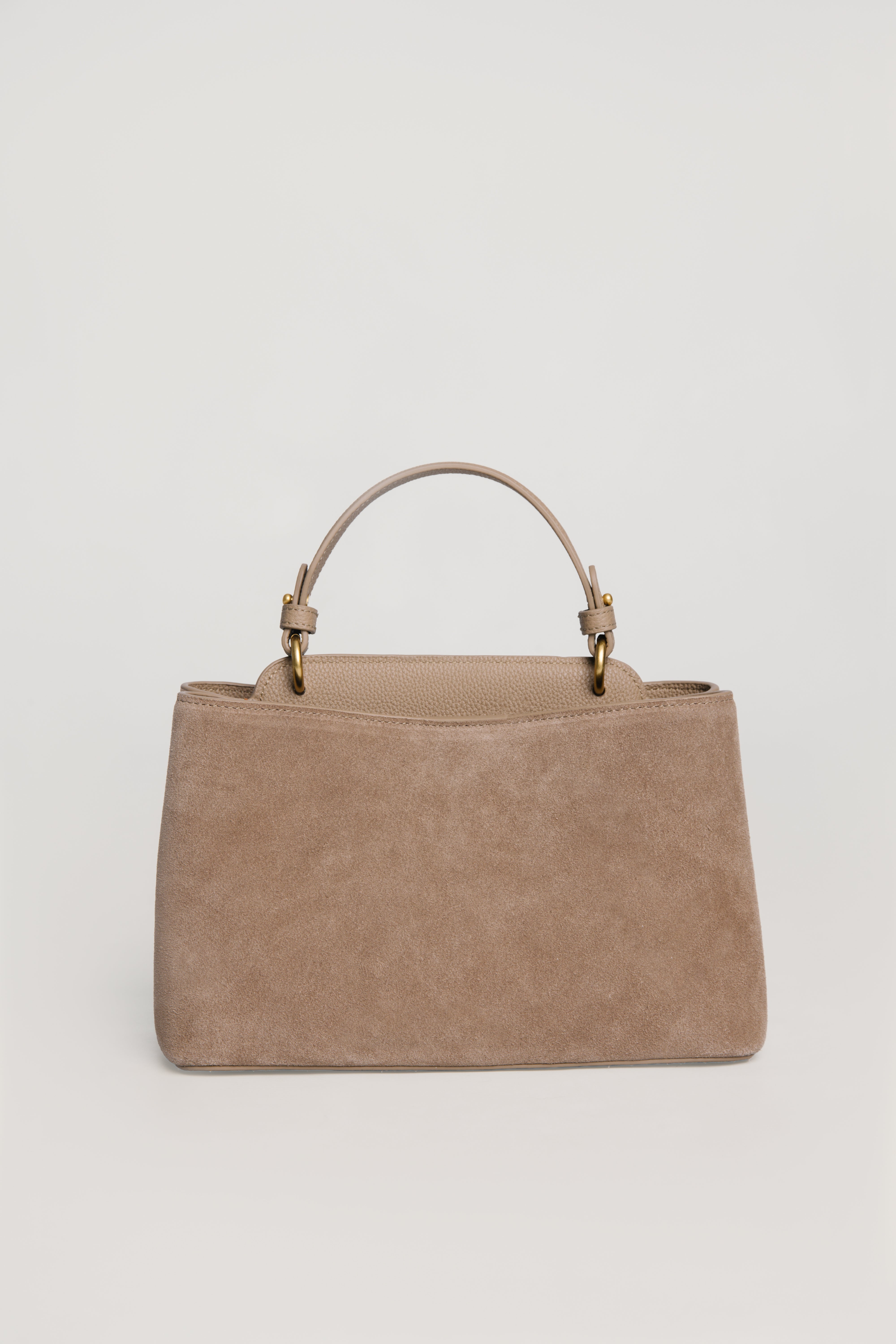 Noé Suede Bag Beige