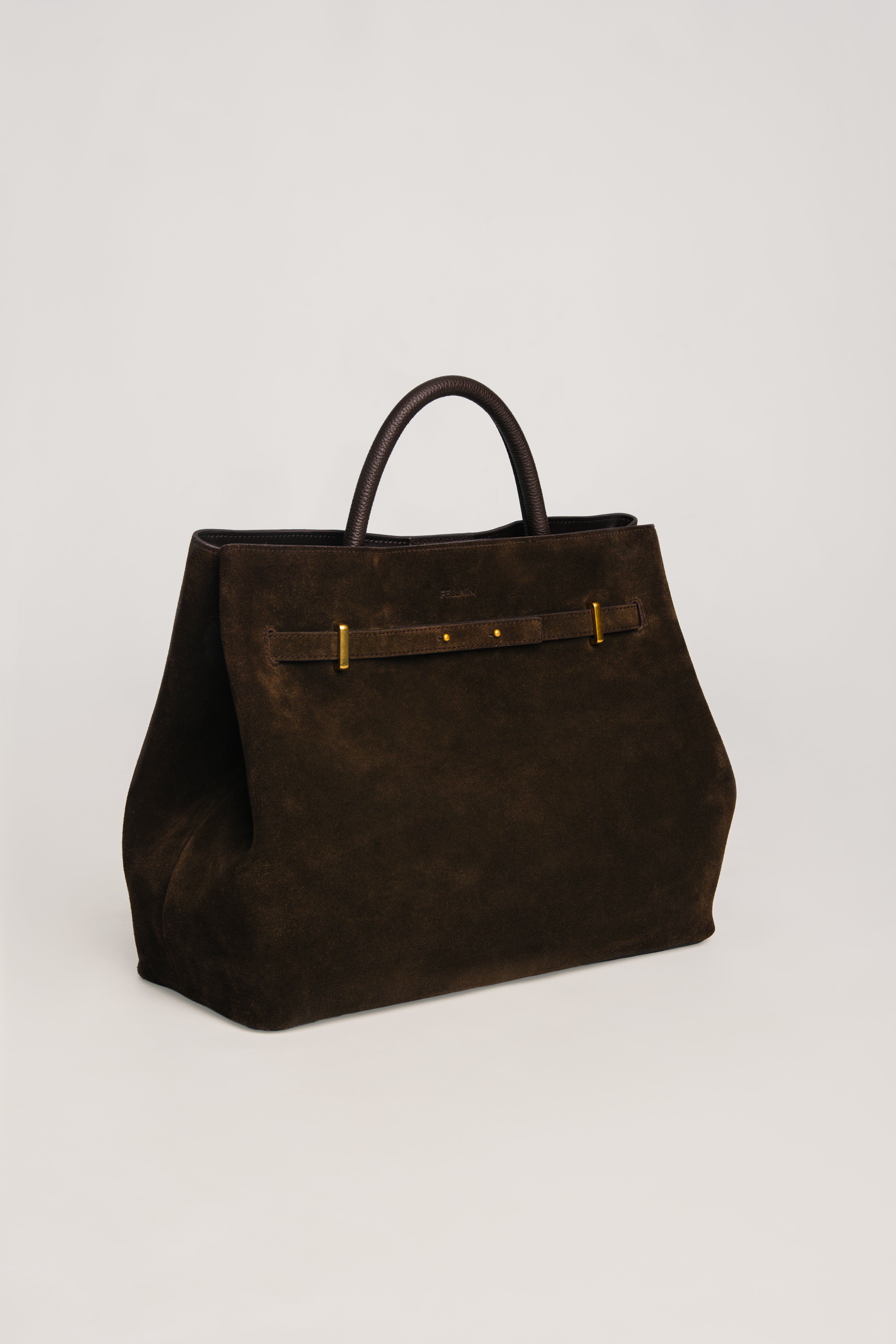 Yara Suede Bag Brown