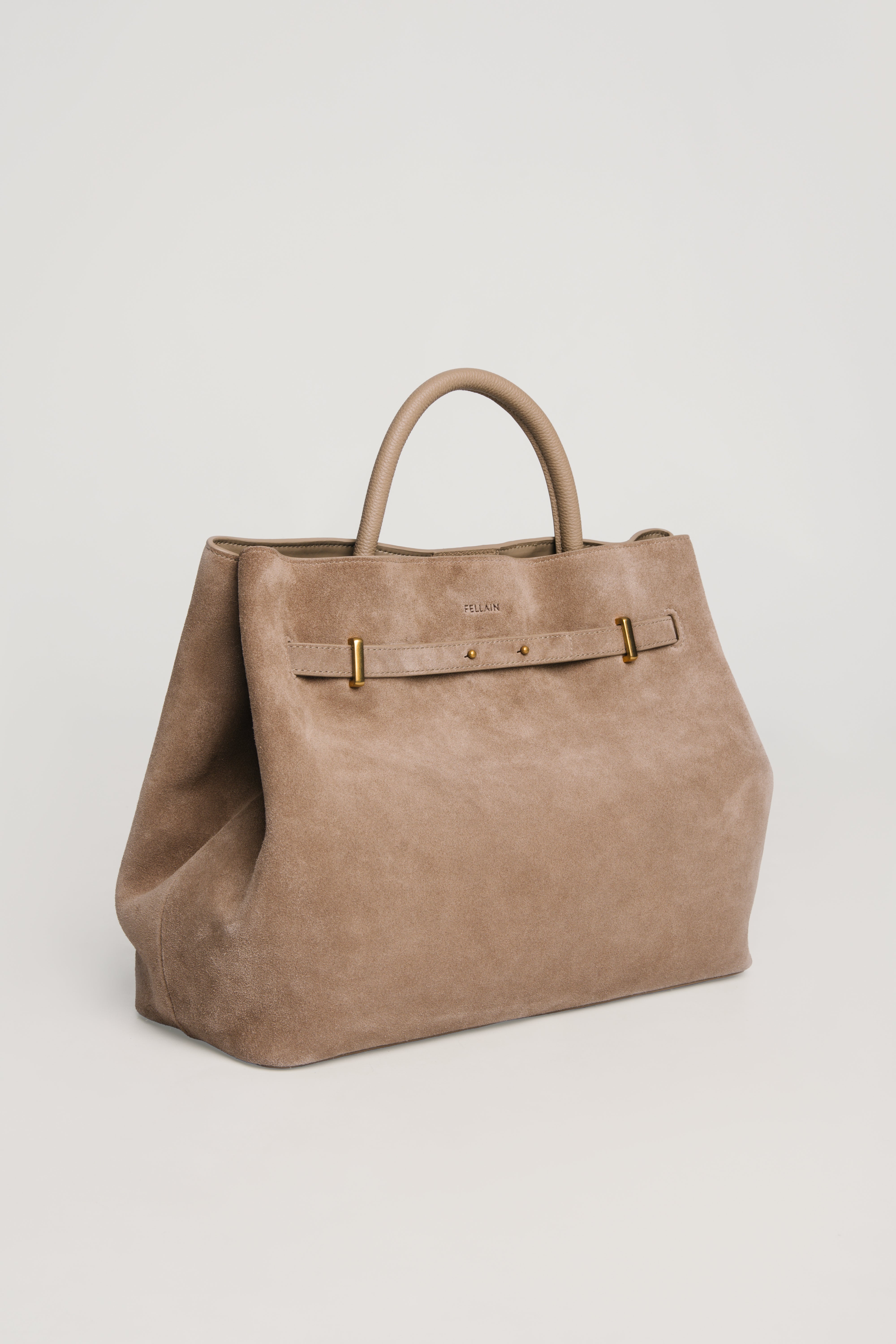 Yara Suede Bag Beige