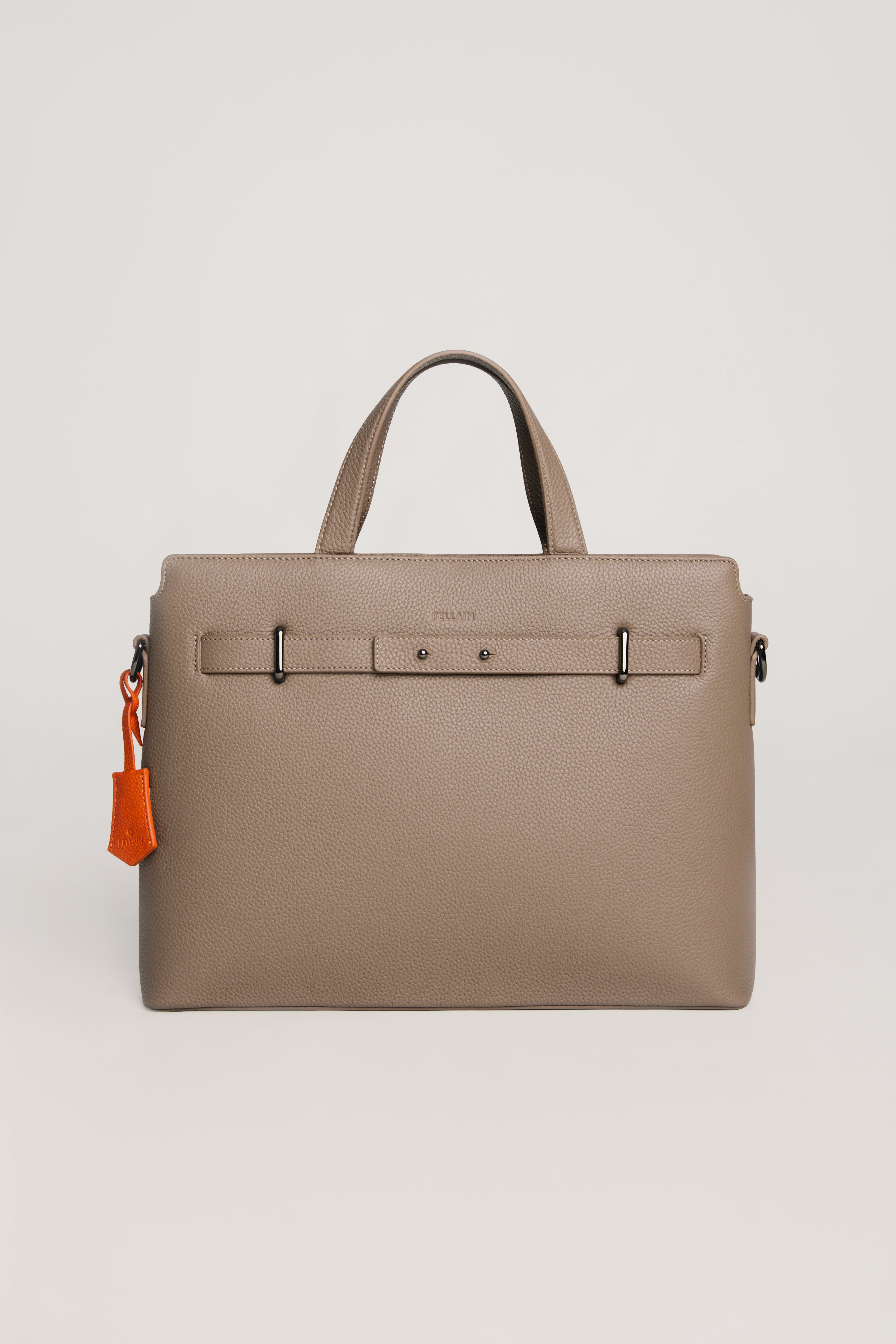 Sacai Men Business Bag Taupe