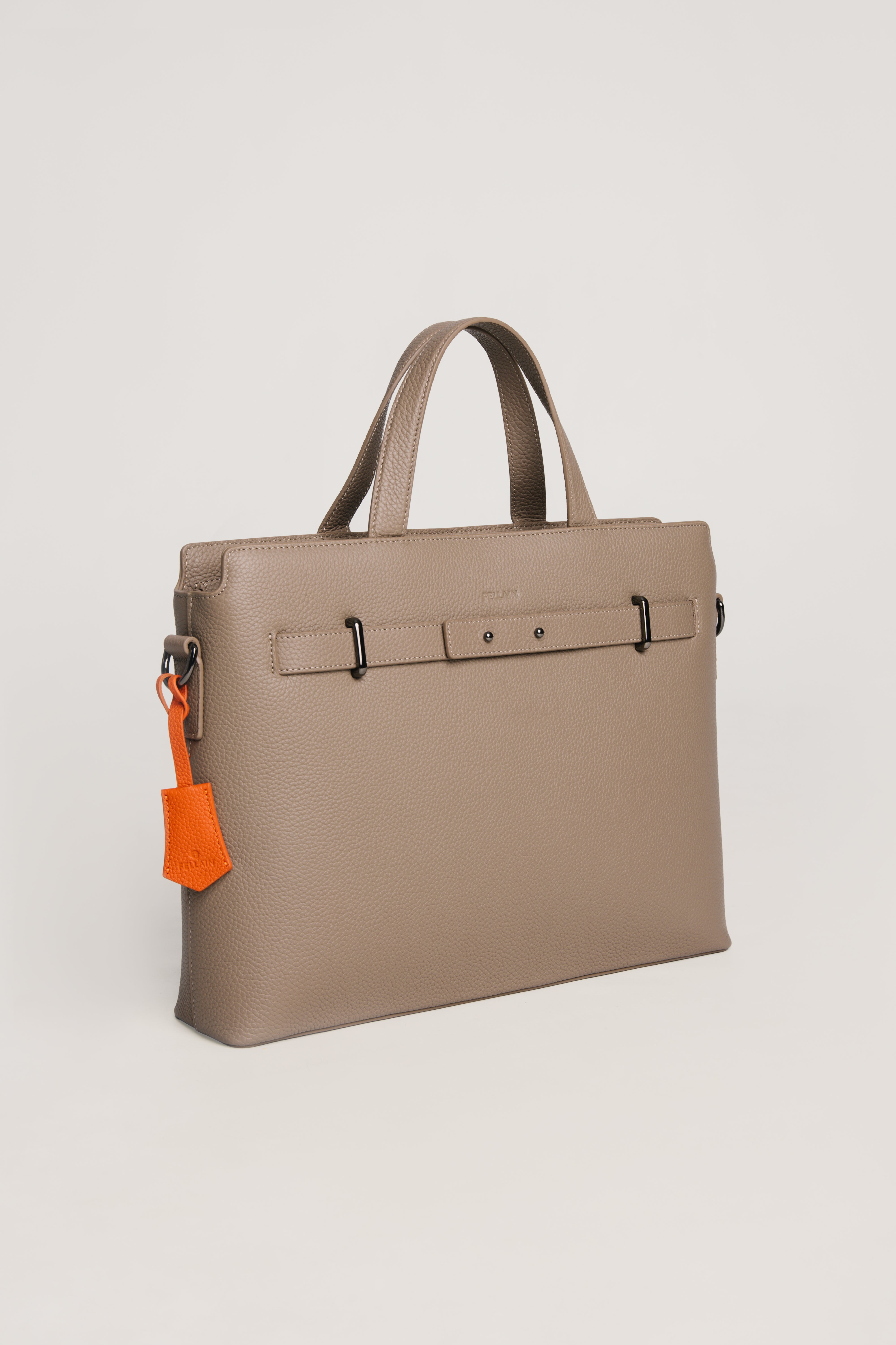 Sacai Men Business Bag Taupe