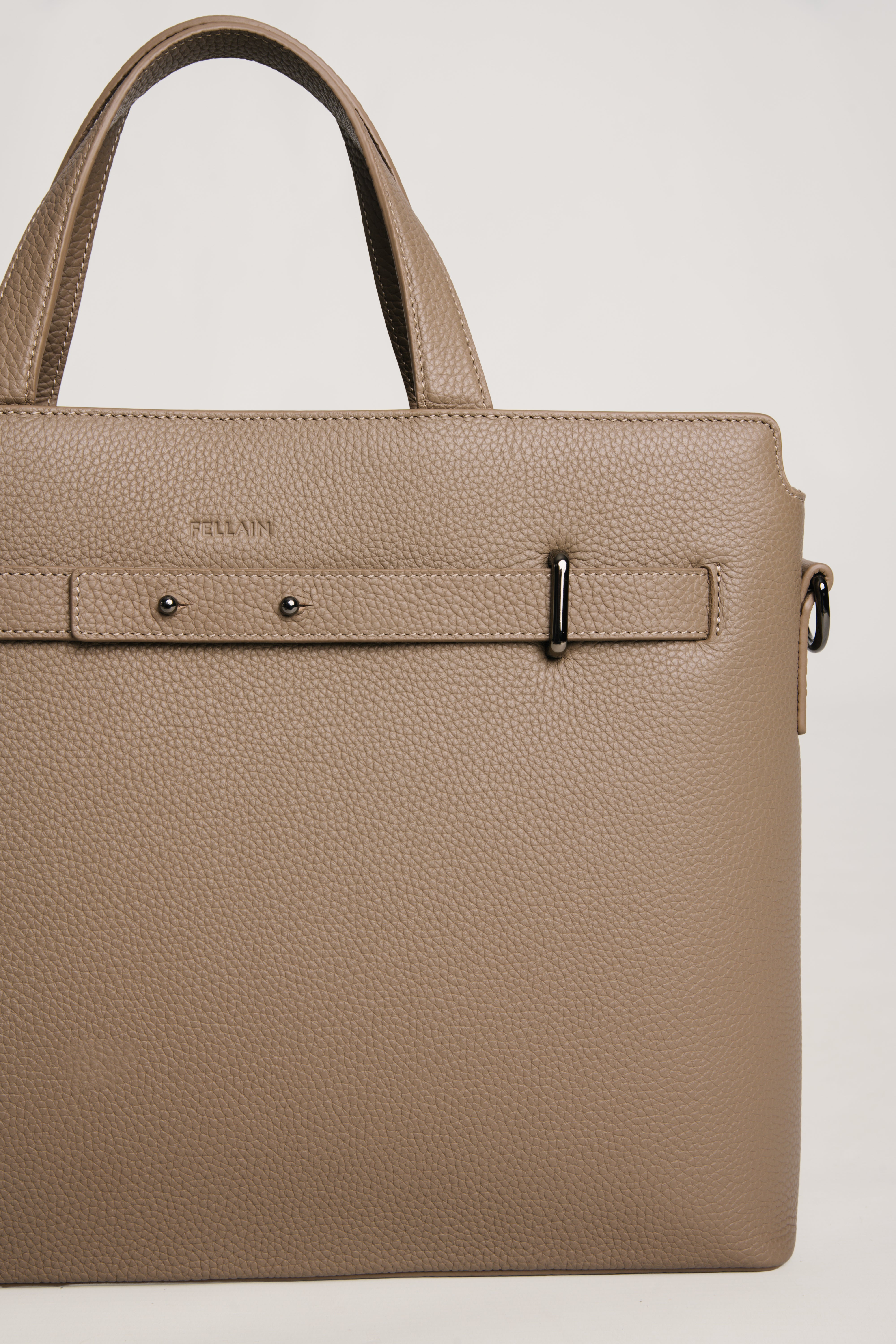 Sacai Men Business Bag Taupe