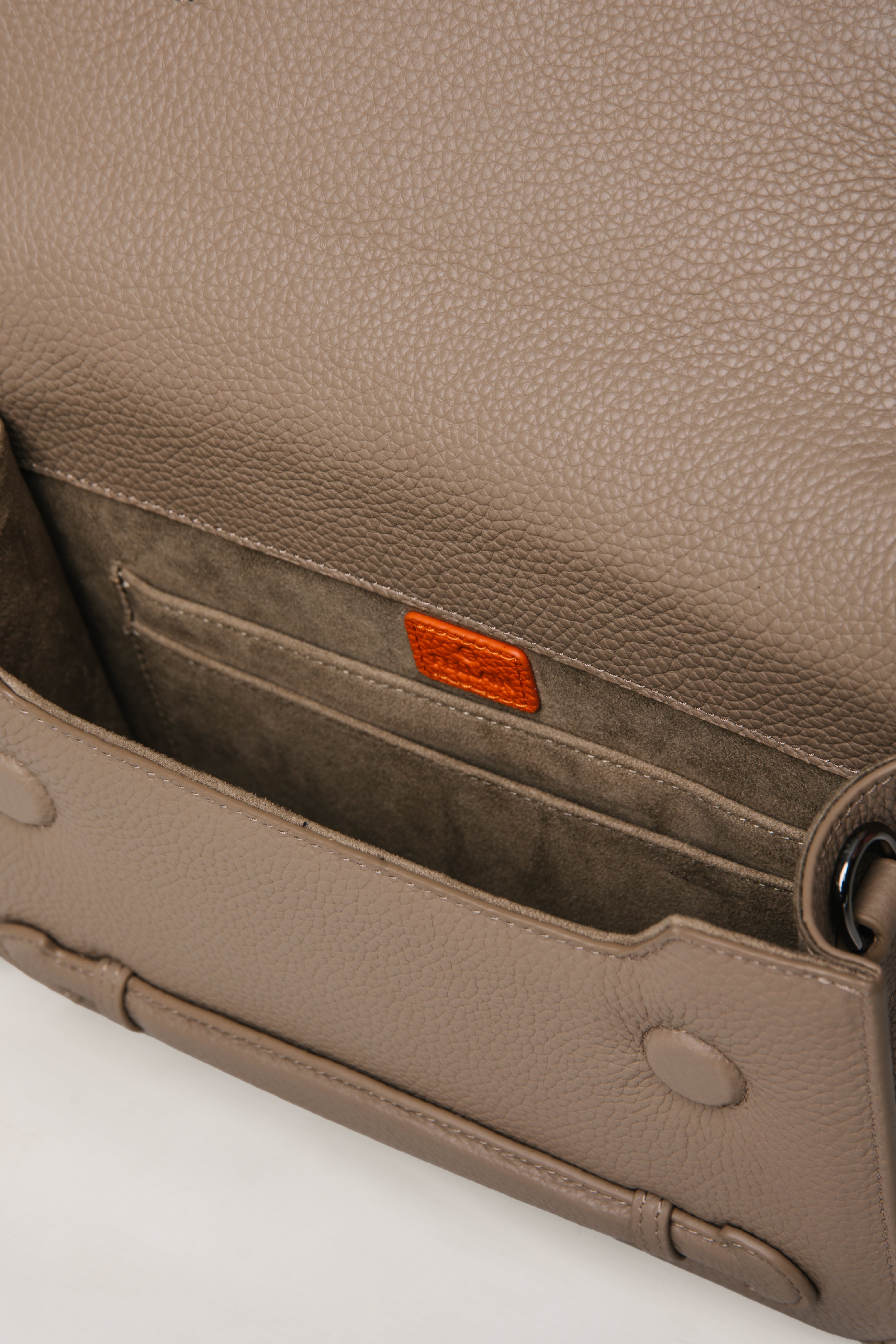 Dual Men Messenger Bag Taupe