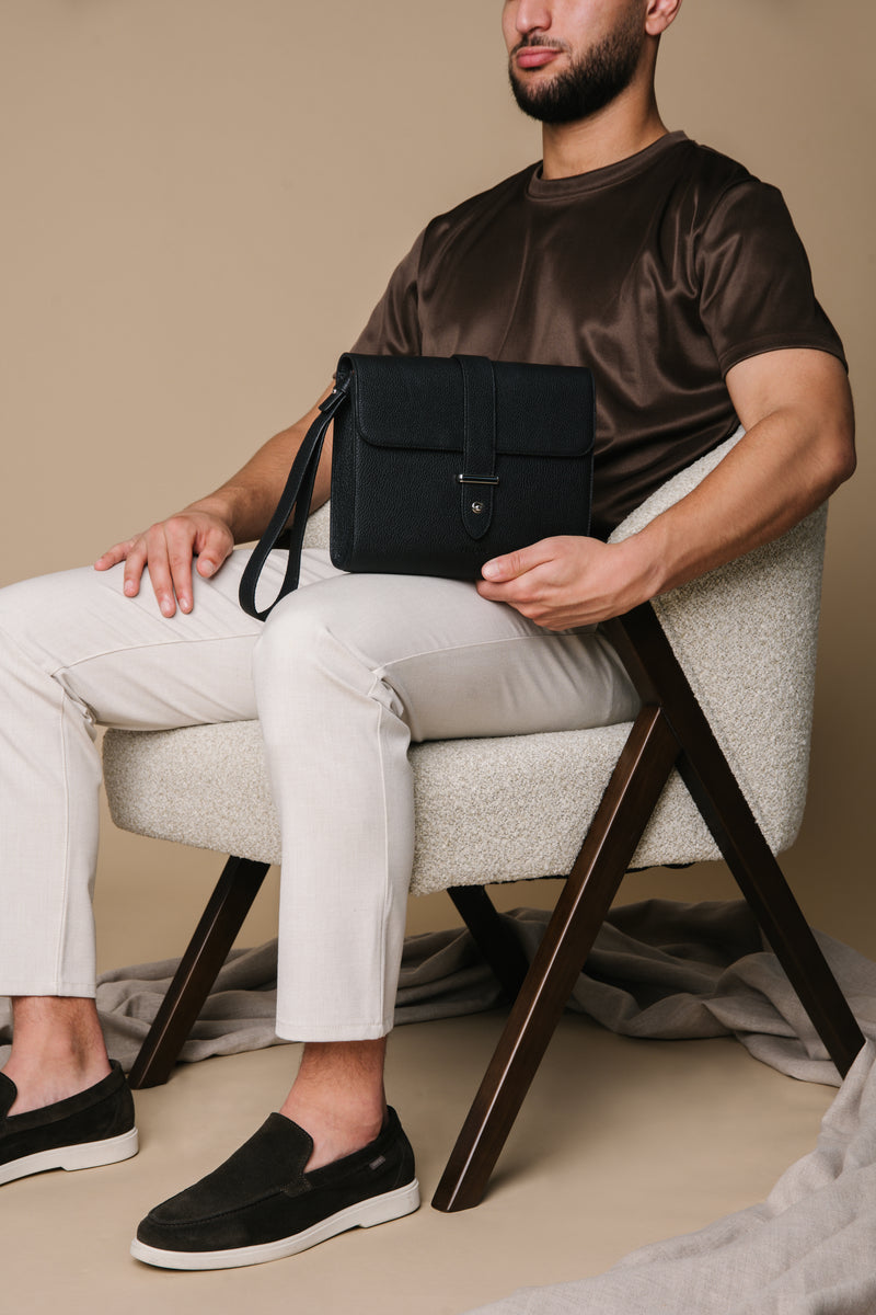Julien Messenger Bag Black
