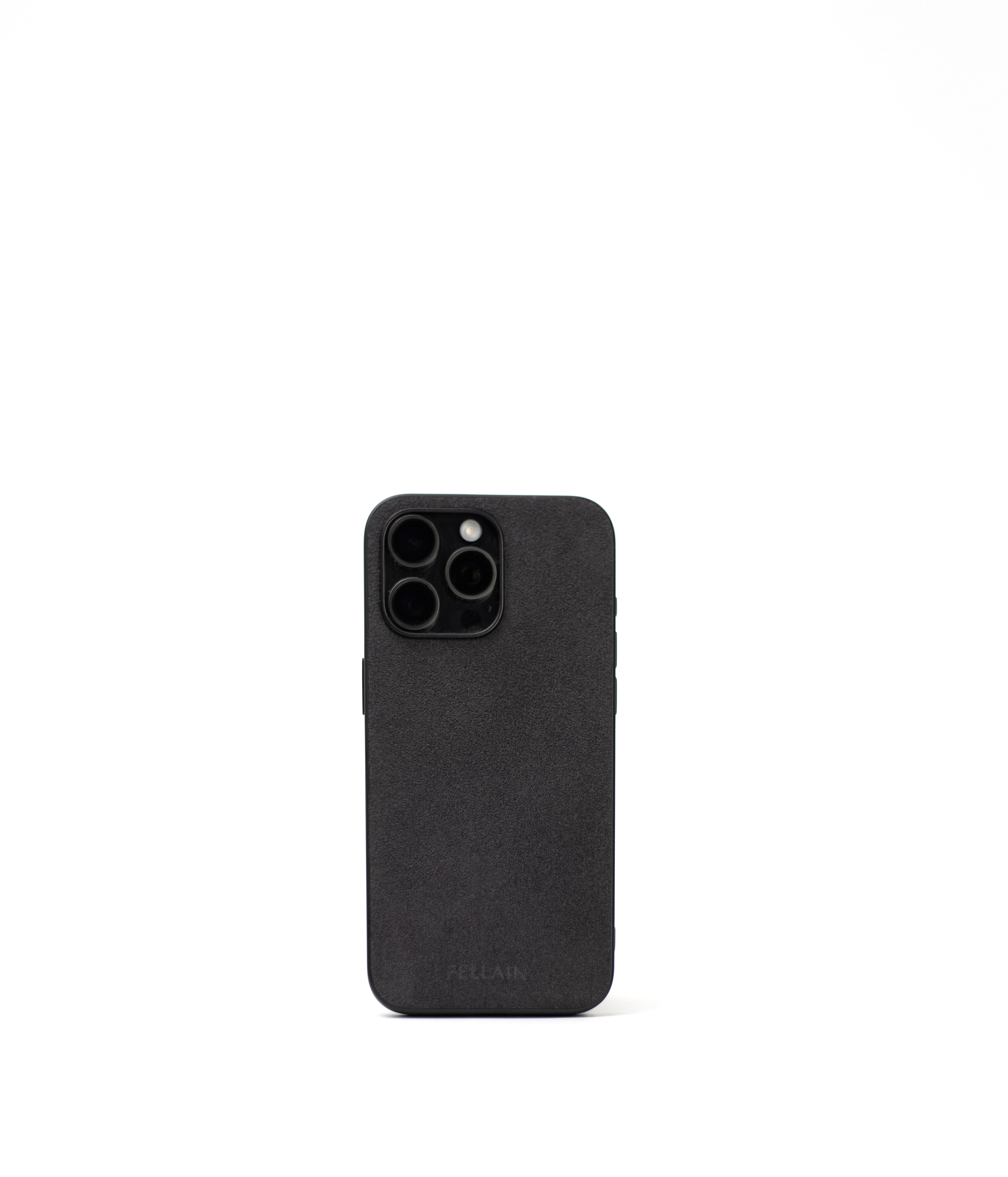 Alcantara iPhone Case Grey