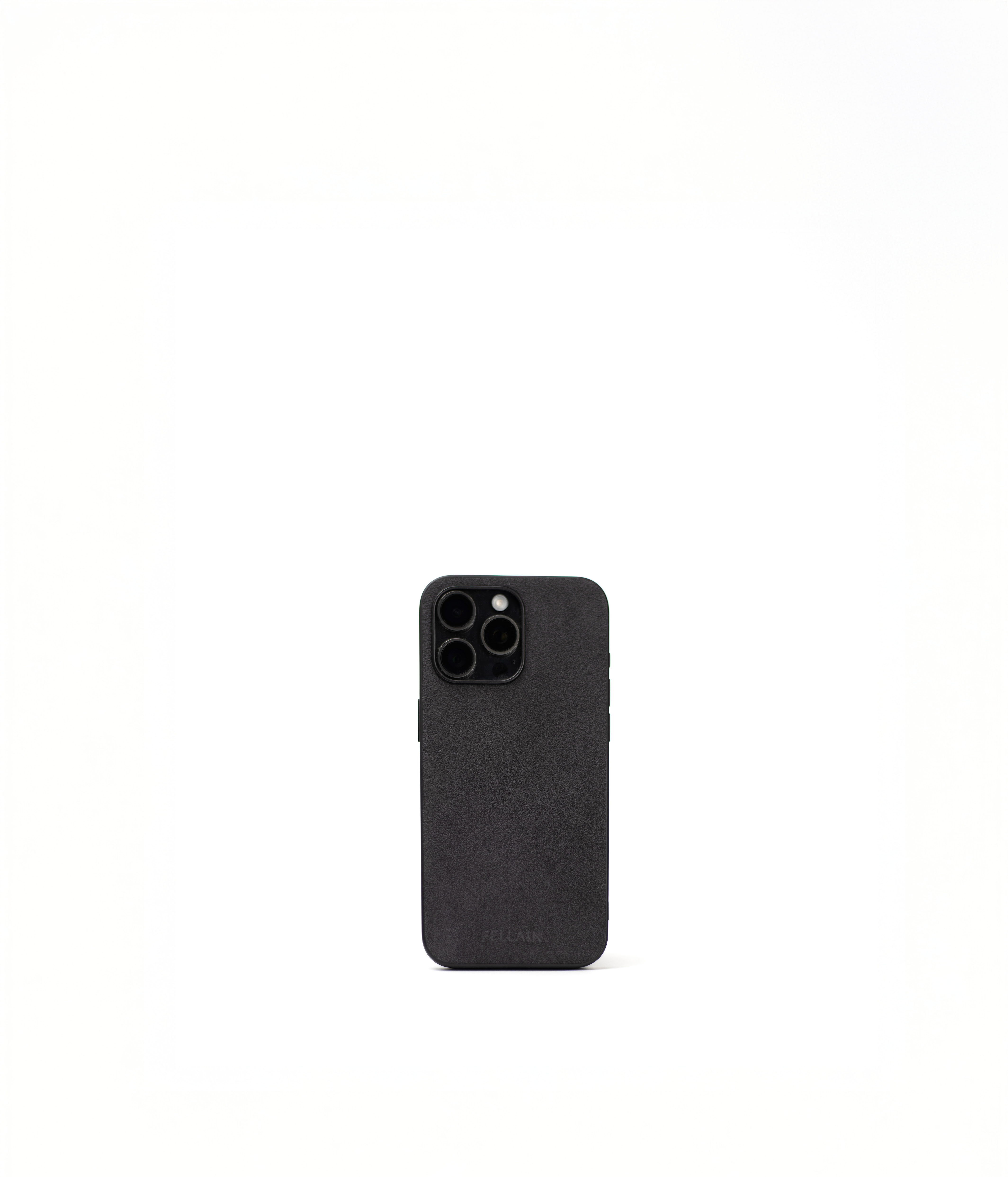 Suède iPhone Case Dark Grey