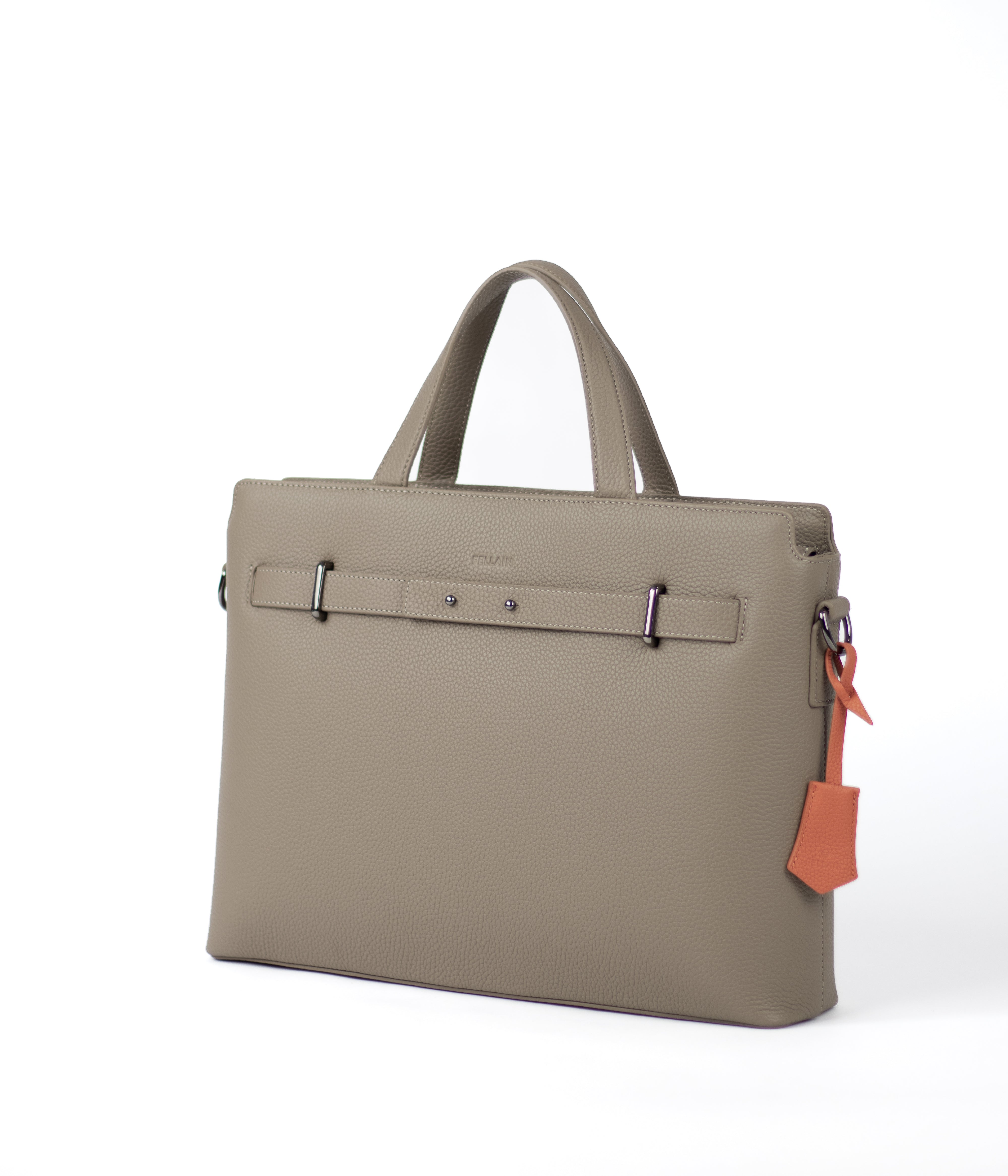 Sacai Men Business Bag Taupe