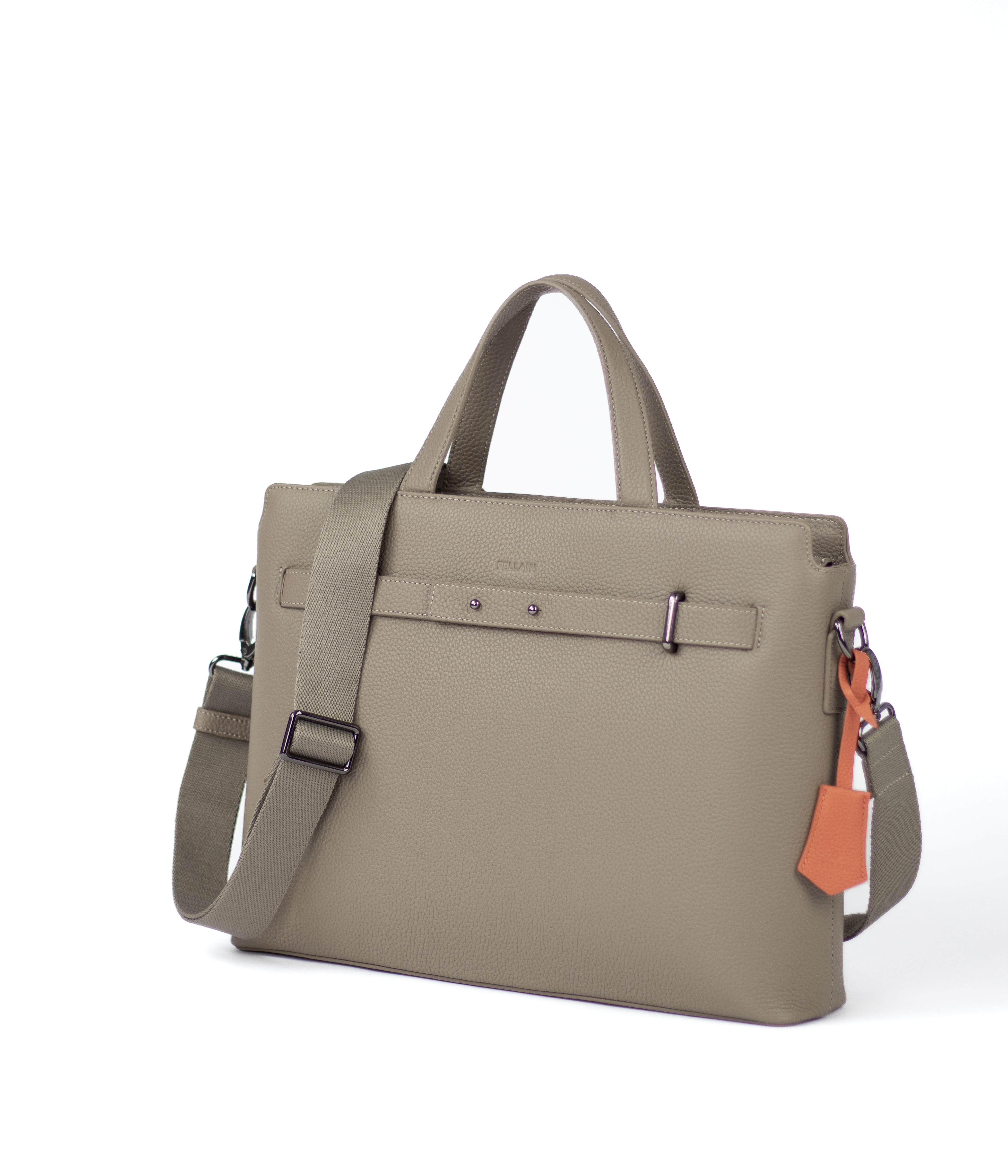 Sacai Men Business Bag Taupe